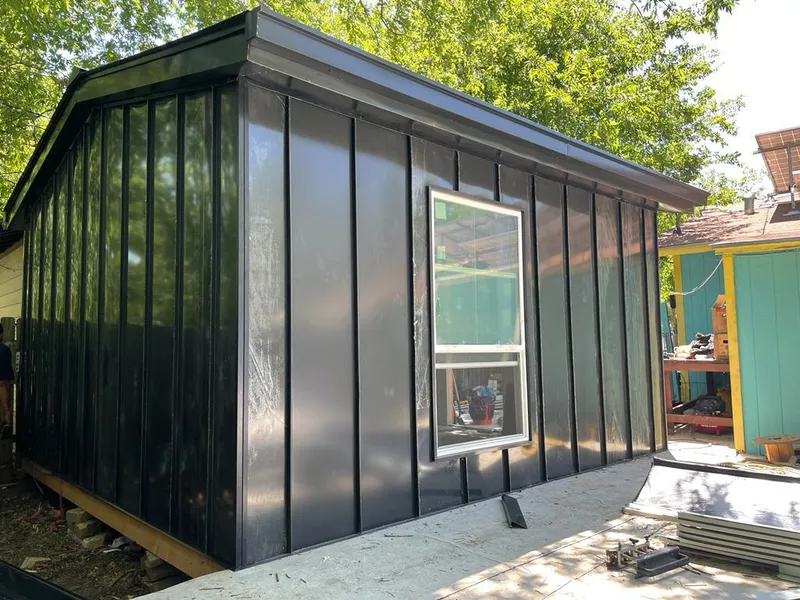 Black standing seam metal wall panels for Roof Inspection in Parma Heights